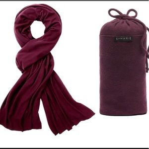 E-Marie Travel Blanket and eye mask set